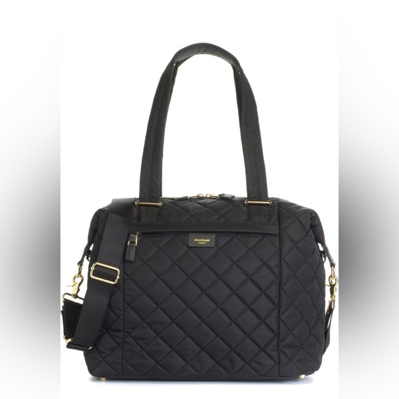 Storksak Stevie Water Resistant quilted diaper bag